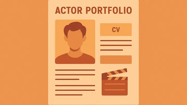 🎬 Créer un portfolio d'acteur débutant : Guide pour se lancer avec peu d’expérience