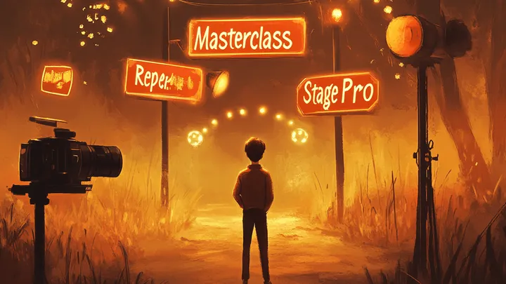 🎭 Devenir acteur : pourquoi tu dois te méfier des masterclass "pro" qui vendent du rêve